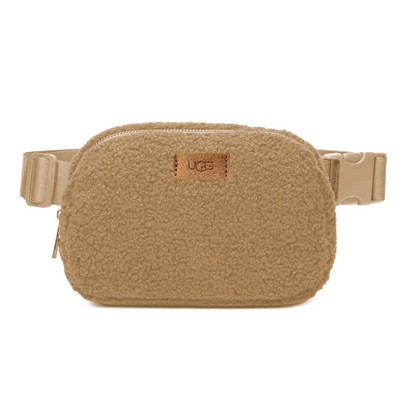 Plush Body Bag with Micro fiber Leather Custom Label