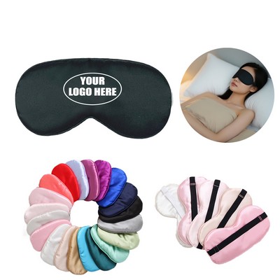 Adjustable Silk-Like Blackout Sleep Mask
