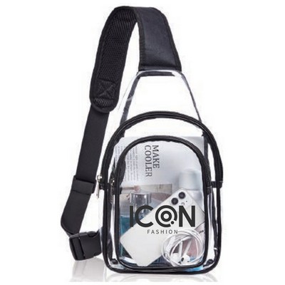 Crossbody Bag Clear PVC Fanny Pack