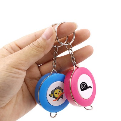 Tape Measure Mini Keychain