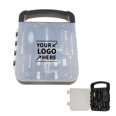22Pcs Hardware Tool Set with Carrying Case