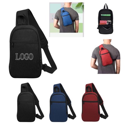 Custom Printed Chris Crossbody Sling Bag