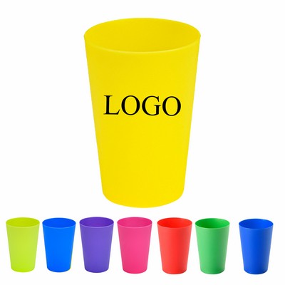 8.8oz Reusable Plastic Kids Stadium Cups
