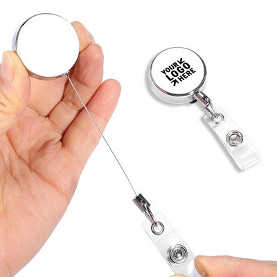 Retractable Badge Holder with Clip