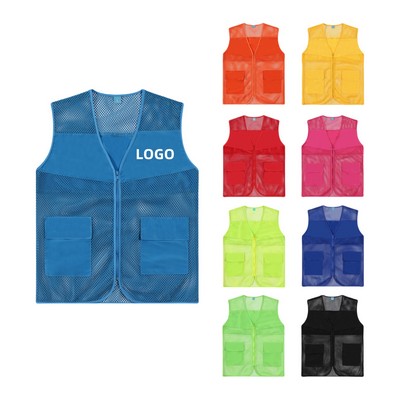 Mesh Volunteer Safety Vest