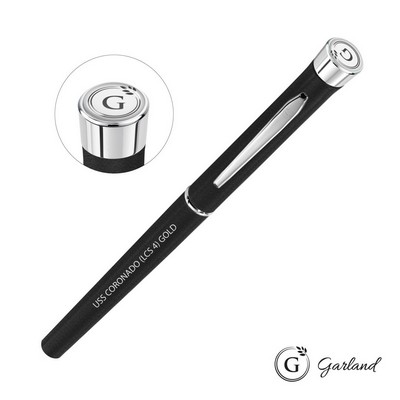 Garland® Tactical Textured Rollerball Pen - Chrome