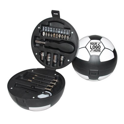 Football Shaped Hardware Tool Set