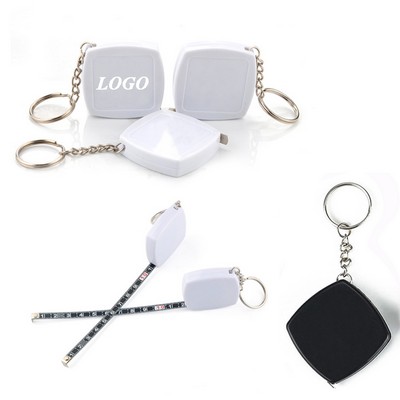 Keychain Steel Tape Measure