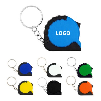 Small Tape Measure Keychain