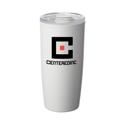 22 oz. Atlas Double Wall Plastic Tumbler (2 Color Imprint)