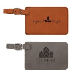 Leatherette Luggage Tag