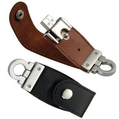 16 GB Leather USB Flash Drive
