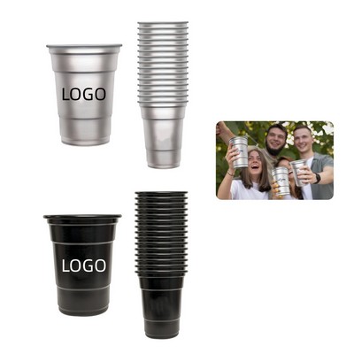 Heavy Duty 16oz Metal Camping Cup