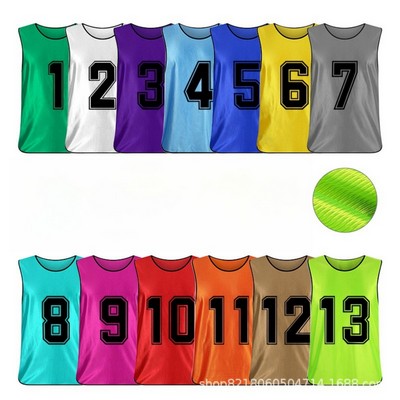 Youth Adults Training Pinnies
