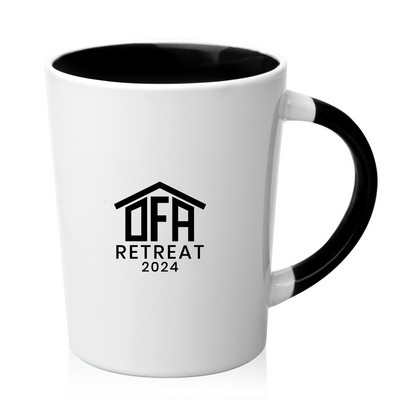 13 oz. Albany Two Tone Latte Personalized Mugs