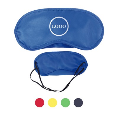 Oversized Satin Sleep Mask - Breathable Adjustable Design for Ultimate Light Blocking & Comfort