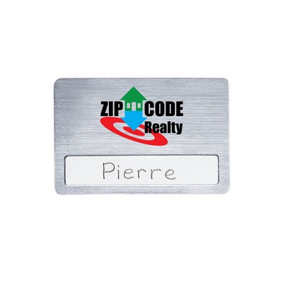 Atlanta Reusable Vogue Name Badge (Standard Size 3" x 2")