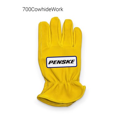Premium Cowhide Leather Work Gloves (Pair)