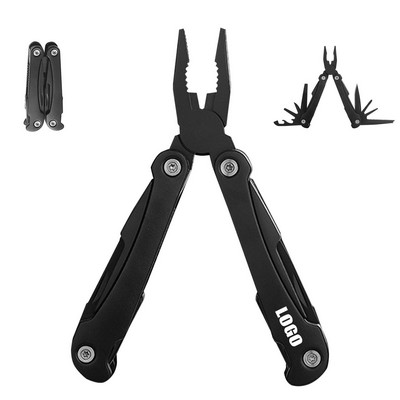 Compact Black Multi Functional Pliers Tool Kit